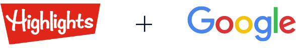 Highlights Logo and Google Logo